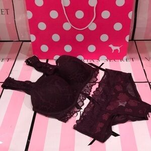 🔥ON SALE🔥2/$60🔥 💖 Pink Victoria Secrets Bralette + Panty Set